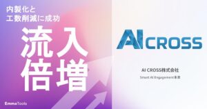 SEO内製化を加速させ、制作本数2倍・流入数倍増を実現｜AI CROSS株式会社